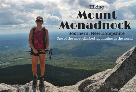 Katie Wanders Hiking Mount Monadnock Southern New Hampshire