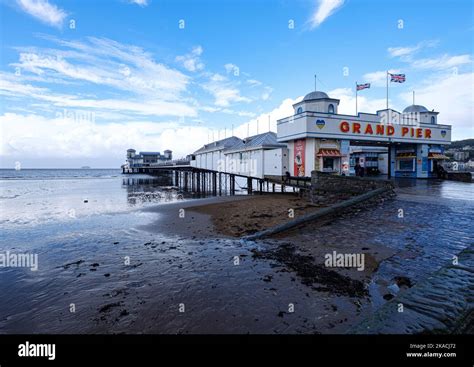 The Grand Pier Weston Super Mare North Somerset Stock Photo Alamy