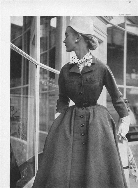 Lillian Bassman 1952 Harpers Bazaar Vintage Fashion 1950s Fifties