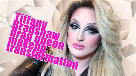 Drag Queen Makeup Transformation Tiffany Bradshaw Youtube