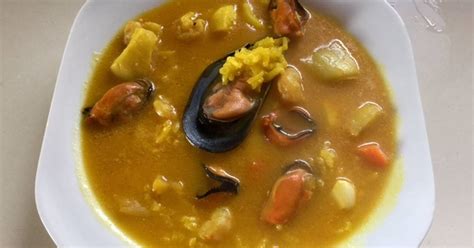 Sopa De Pescado Con Arroz Receta De Niuman Cookpad