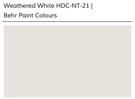 Weathered White By Behr White Paint Colors Paint Colors For Home