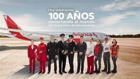 Avianca Celebra 100 Años De Conquistar La Invisible Carretera De Los