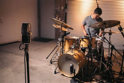 How To Record Drums With The R44 Aea Ribbon Mics And Preamps