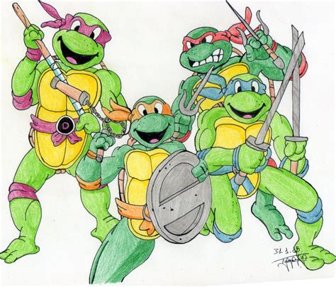 Misdibujostm31 Las Tortugas Ninja
