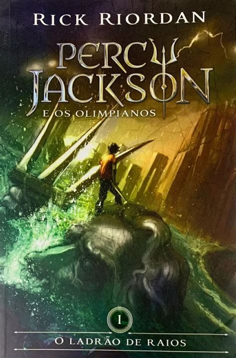 Livro Percy Jackson O Ladrão De Raios Shop Livros