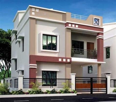 Middle Class Indian House Front Balcony Design Architecture Home Decor