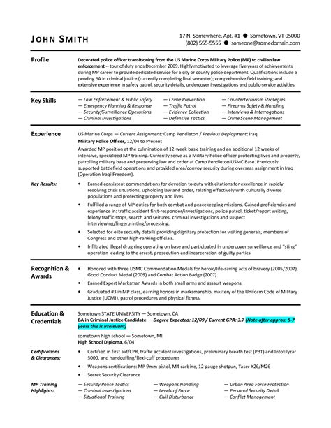 42 Military Resume Examples Skills For Your Needs