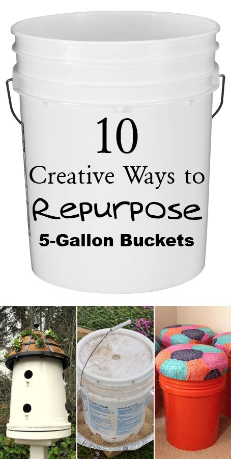 Creative Ways To Repurpose Gallon Buckets Cool Diy Ideas