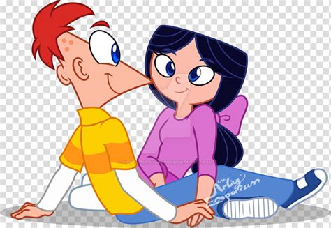 Phineas And Isabella Transparent Background Png Clipart Hiclipart