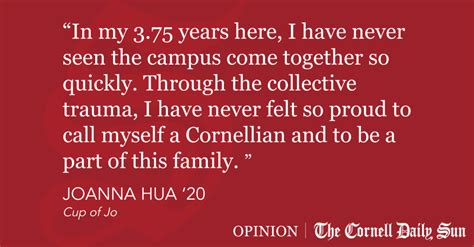 Hua Through Covid 19 Cornellians Come Together The Cornell Daily Sun