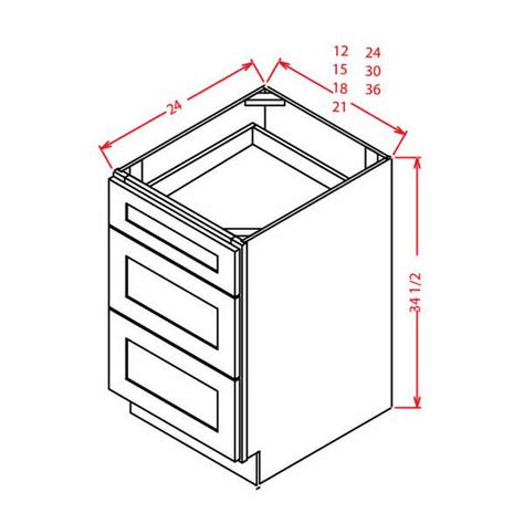 If we could get one 36inch wide base cabinet (the base cabinets are all 30 inches tall) and put in one 15in drawer, one 10in and one 5in, that would fill that up. U.S. Cabinet Depot - Torrance White - 3 Drawer Base ...