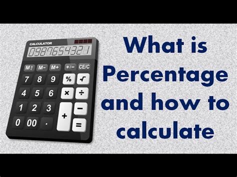 How To Calculate Percene Of Five Numbers Tutorial Pics