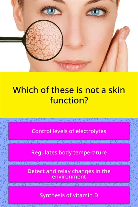 Which Of These Is Not A Skin Function Trivia Questions Quizzclub
