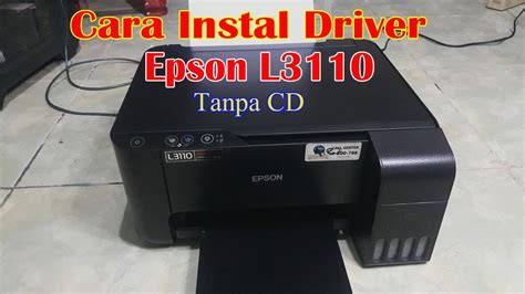 Cara Instal Driver Printer Epson L Tanpa Cd YouTube