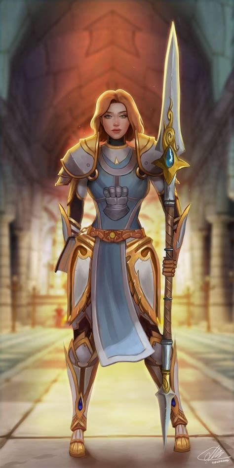 Commission Valia By HalChroma Warcraft Art Warrior Woman