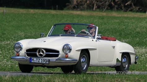 Oldtimer Mercedes / Mercedes Benz 280 Cabrio In Weiss Oldtimer In