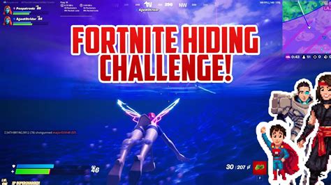 Fortnite 3 Noobs Challenge Hide And Do Nothing Youtube