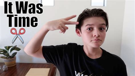 Got the 3 on lock, now just gotta work on the hops bro. Mason Finally Gets A Haircut - YouTube