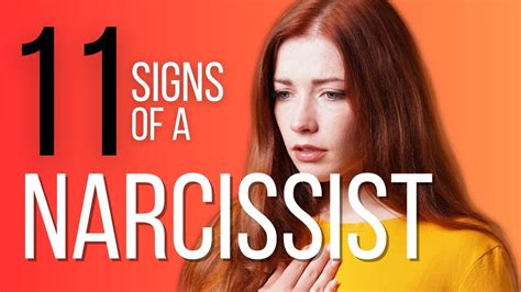11 Warning Signs Of A Narcissist In Your Life Look Out For These Red Flags Youtube