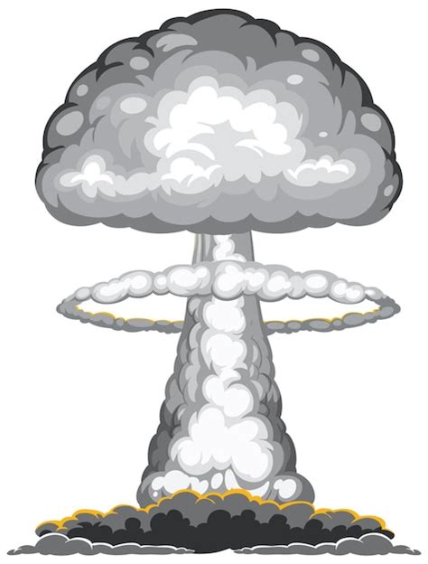 Atomic Mushroom Cloud High Res Vector Graphic Getty Images Clip Art