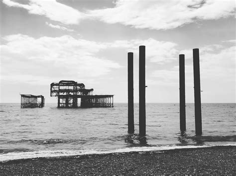 Just Took This Photo Of Brighton Pier Which Burnt Down In 2003