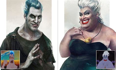 Artist Imagines What Disneys Villains Would Look Like In