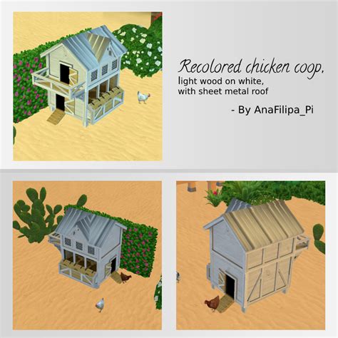 Chicken Coop By Anafilipapi The Sims 4 Build Buy Curseforge