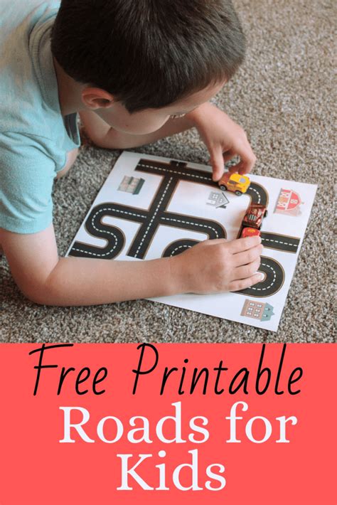 Printable Roads For Kids Free Road Trip Printable Simply Full Of