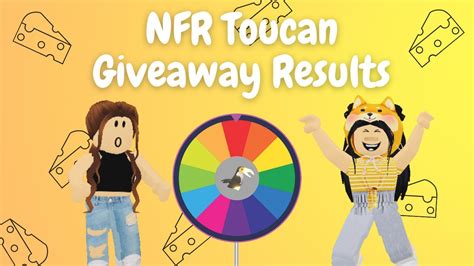 Nfr Toucan Giveaway Results Adopt Me Youtube