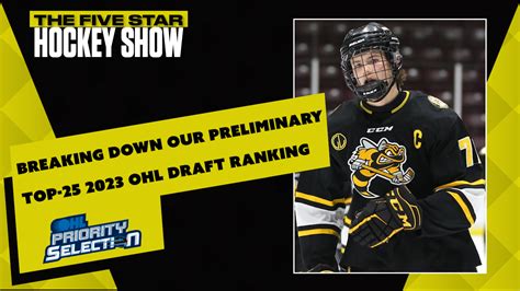 The Five Star Hockey Show Episode 7 Discussing Our Preliminary Top 25