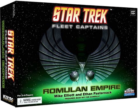 Star Trek Fleet Captains Romulan Empire Allt På Ett Kort