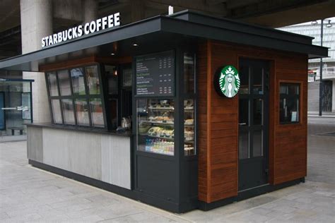 Starbucks Outdoor Coffee Kiosk Food Kiosk Use For Outdoor