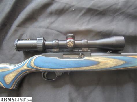 Armslist For Sale Sold Ruger 1022 Blue Laminated Stockparkerized