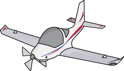 Aircraft Clipart Small Private Single Engine Piper Aircraft Clipart