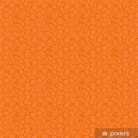 Tapete Orange Muster