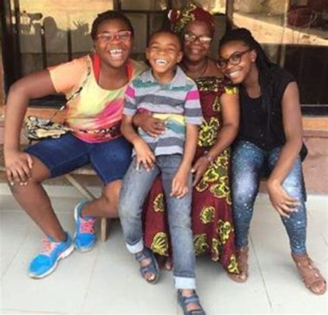 Comedian Okey Bakassi Shares Photo Of His Mum And His Children