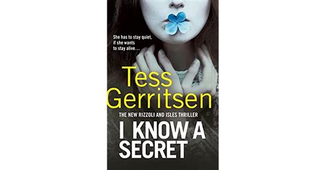I Know A Secret Rizzoli And Isles 12 By Tess Gerritsen