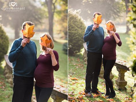 Outdoor Maternity Shoot In Edinburgh With Gorgeous Autumn Colours