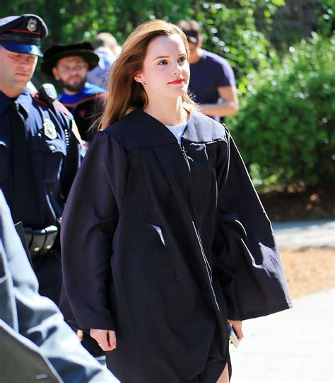 Emma Watson Graduates From Brown University In Providence Hawtcelebs