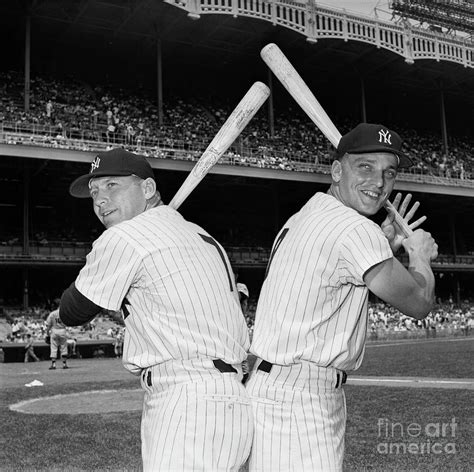 new york yankees mickey mantle by bettmann