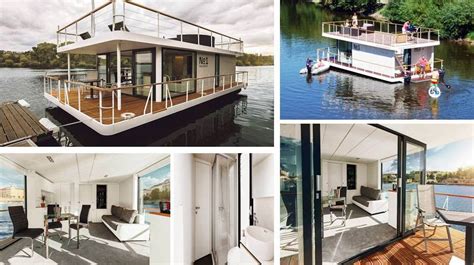 Awesome Houseboat With Amazing Interior Design Decor Units