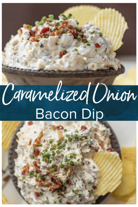 Caramelized Onion Bacon Dip Recipe The Cookie Rookie