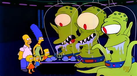 The Aliens From Simpsons