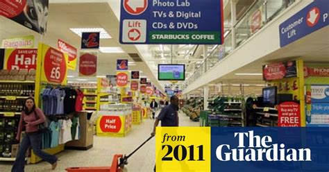 Tesco Sales Hit By Poor Results At Non Food Division Tesco The Guardian