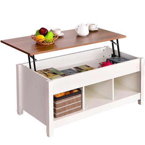 42w x 24d x 17h. NEW MODERN COFFEE TABLE LIFT TOP END TABLE STORAGE - Uncle ...