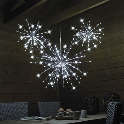 Starburst Outdoor Party Light With Led Bulbs By Ella James