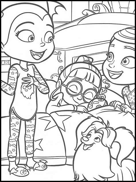 Download Vampirina 9 Printable coloring pages for kids | Emoji ...