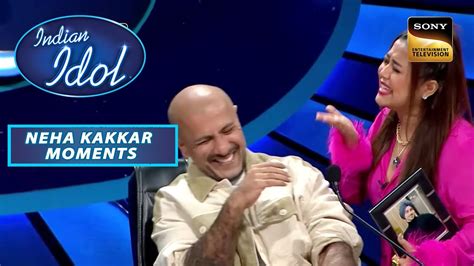 Neha ने चिड़ के बुलाया Vishal को Unromantic Indian Idol Season 13 Neha Kakkar Moments Youtube