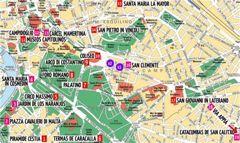 Rome Tourist Map Pdf Tourism Company And Tourism Information Center
